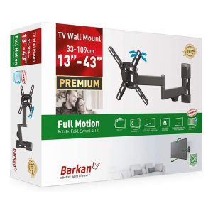 Zglobni zidni nosač za TV Barkan 2400.B do 43"