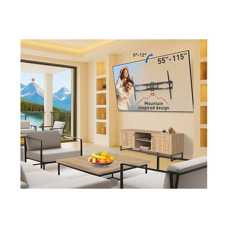 Zidni nosač za TV Barkan BM510 od 55 do 115" – slika 3